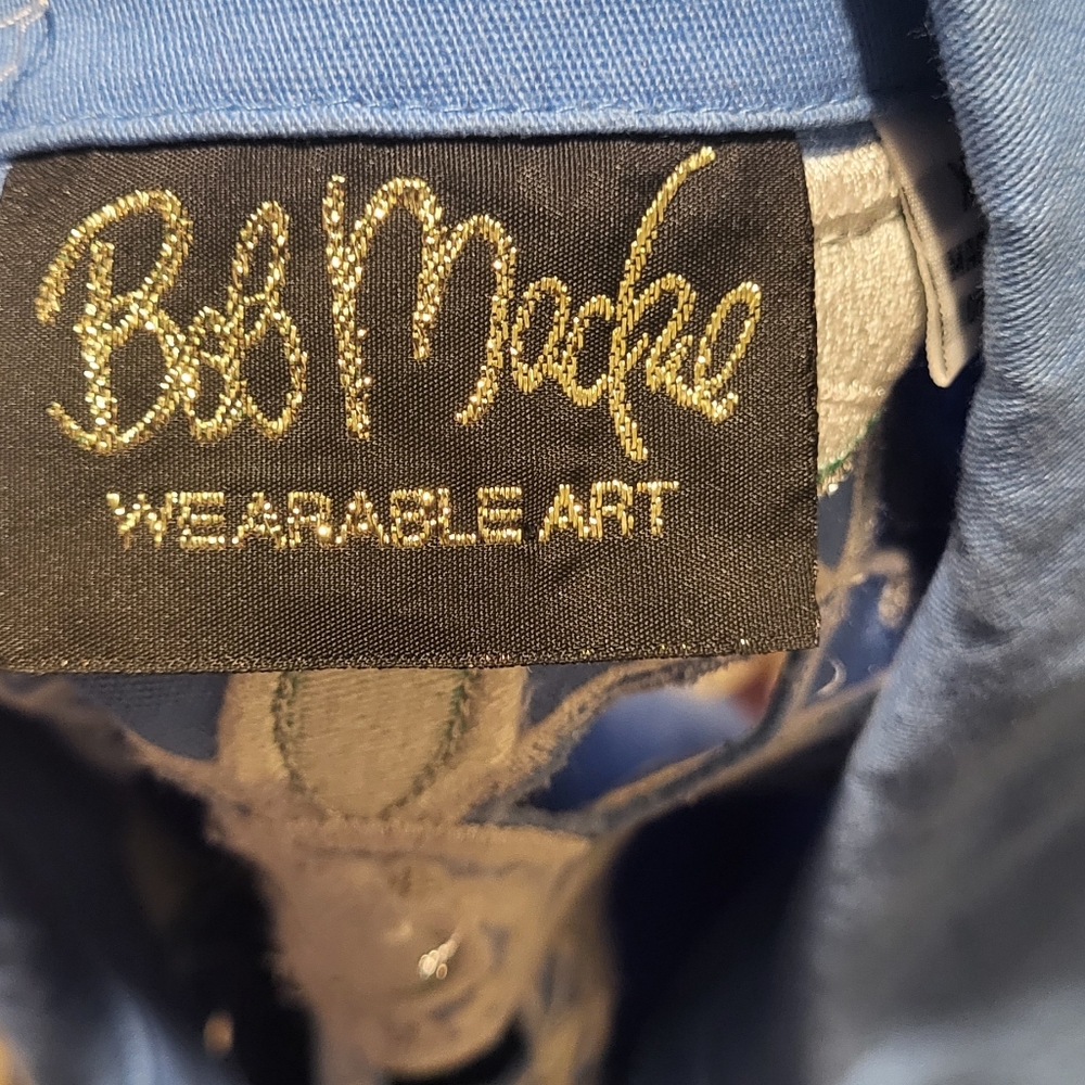 Bob Mackie Wearable Art Jacket - image 4